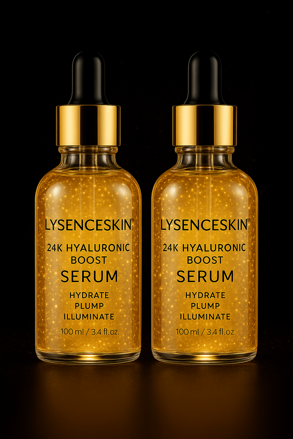Sérum Or 24K Anti-Âge – Hydratation Profonde, Éclat & Raffermissement Intense