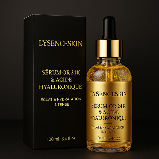 Sérum Or 24K Anti-Âge – Hydratation Profonde, Éclat & Raffermissement Intense