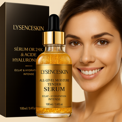Sérum Or 24K Anti-Âge – Hydratation Profonde, Éclat & Raffermissement Intense