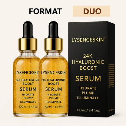Sérum Or 24K Anti-Âge – Hydratation Profonde, Éclat & Raffermissement Intense