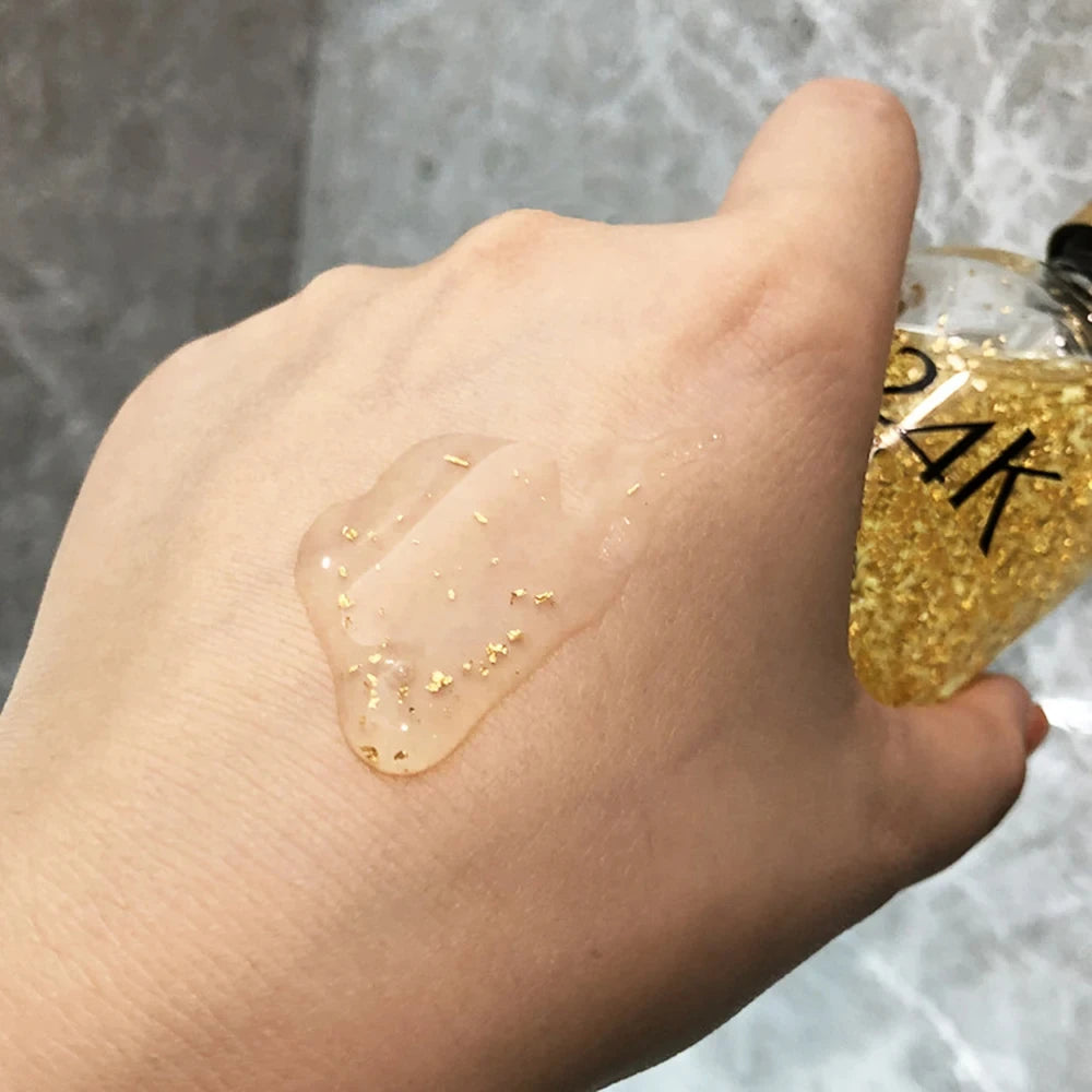 30/100ml 24k Gold Hyaluronic Acid Nicotinamide Face Serum Anti Aging Facial Lifting Collagen Essence Skin Care Whitening Serum
